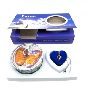 Pearlina Sterling Silver Heart Cage Locket Necklace - Image 4