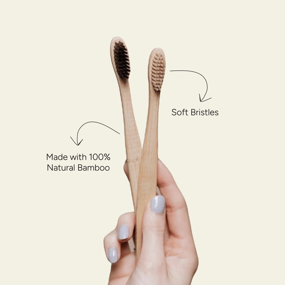 Little Eco-Warrior Bamboo Toothbrush - Image 2